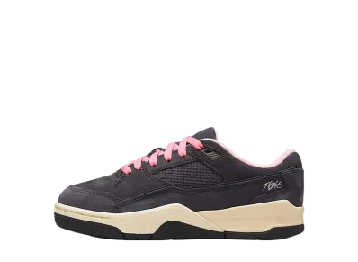 Nike GS Jordan Flight Court "Oil Grey/Arctic Punch/Muslin/Cave Stone"