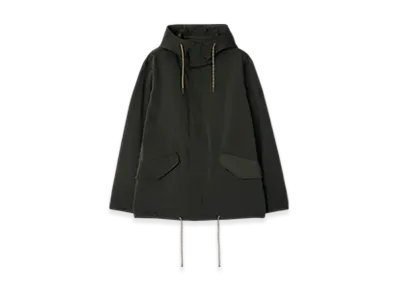 Burberry Nylon Blend Parka "Shale"