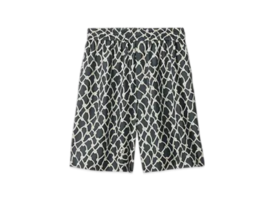 Burberry Knot Silk Shorts "Magnet"