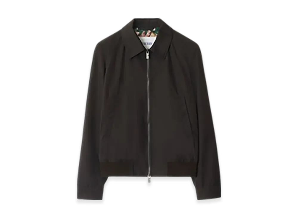 Burberry Highgrove Cotton Harrington Jacket "Cog"