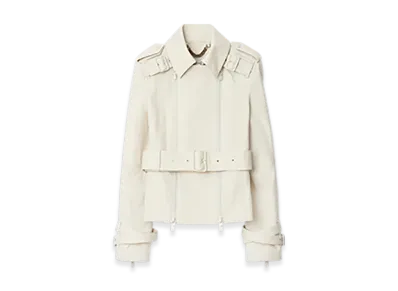 Burberry Bonded Cotton Trench Jacket "Sail"