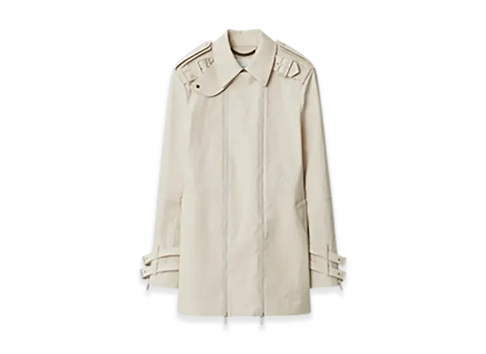 Burberry Bonded Cotton Trench Jacket "Sail"