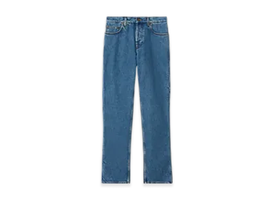 Burberry Mid-rise Straight Jeans "Mid Blue"