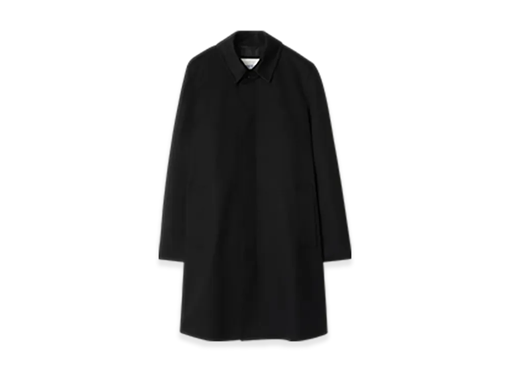 Burberry Mid-length Cashmere Car Coat "Black"