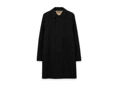 Burberry Mid-length Camden Heritage Car Coat "Black"