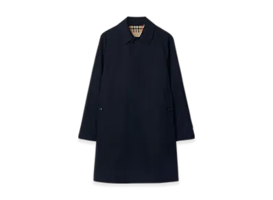 Burberry Mid-length Camden Heritage Car Coat "Coal Blue"