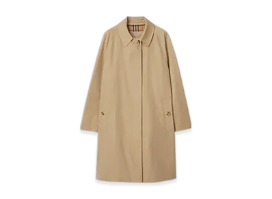 Burberry Mid-length Camden Heritage Car Coat "Honey"