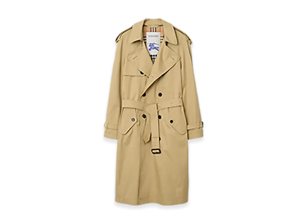 A (未使用に近い)】□美品□BURBERRY バーバリー ステンカラーコート