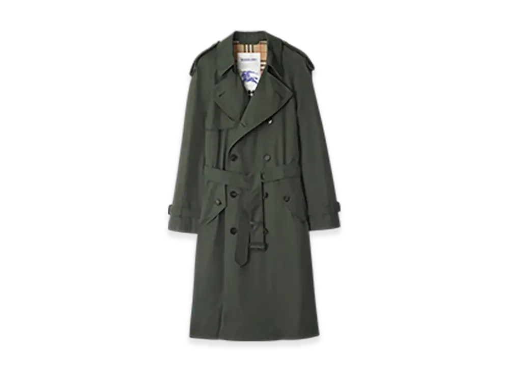 Burberry Mid-length Gabardine Trench Coat "U"