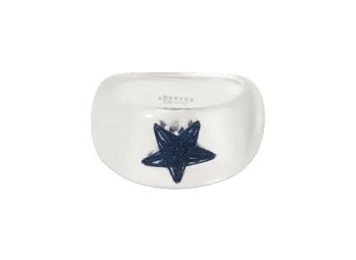 Maison Margiela Clear Bracelet "Navy"