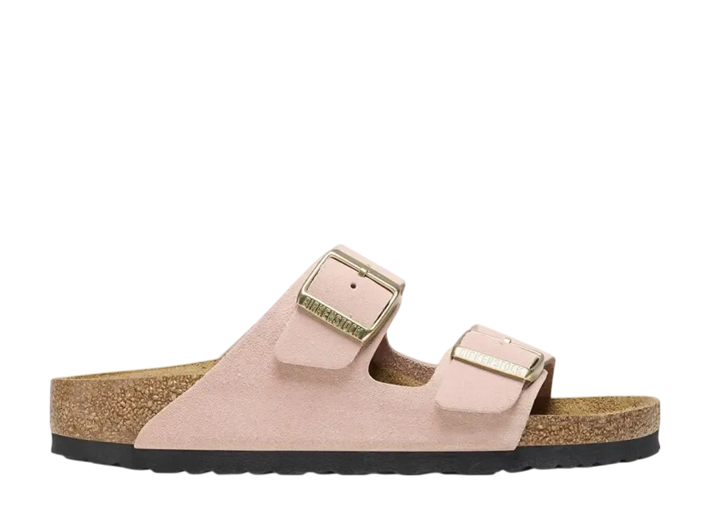 BIRKENSTOCK Women's Arizona Suede Leather "Light Rose"