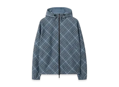 Burberry Reversible Check Jacket "Pewter"