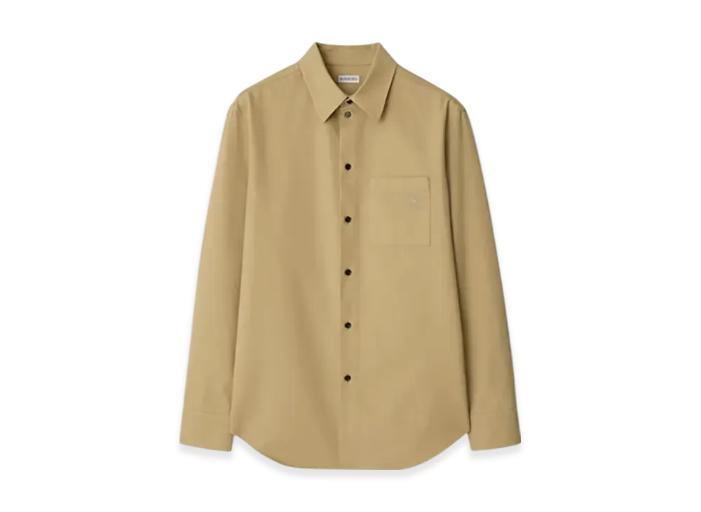 Burberry Relax Fit Gabardine Overshirt "Hamper"