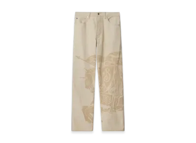Burberry Regular Fit EKD Jeans "Rubble"