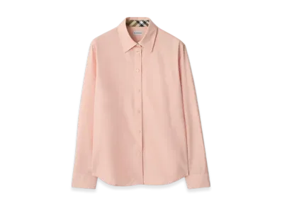 Burberry Regular Fit Cotton Poplin Shirt "Flora"