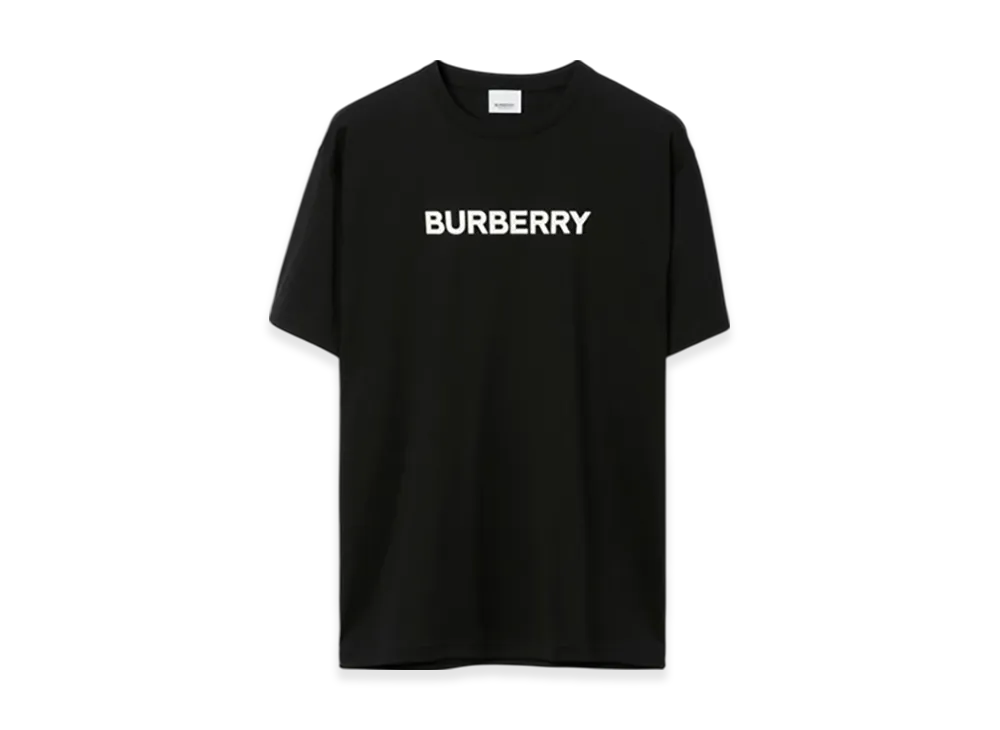 Burberry Logo Cotton T-shirt "Black"