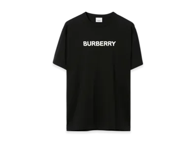 Burberry Logo Cotton T-shirt "Black"