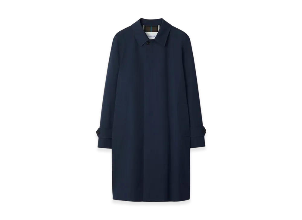 Burberry Long Gabardine Car Coat "Storm"