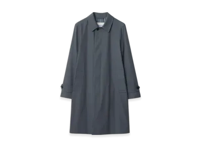 Burberry Long Gabardine Car Coat "Magnet"