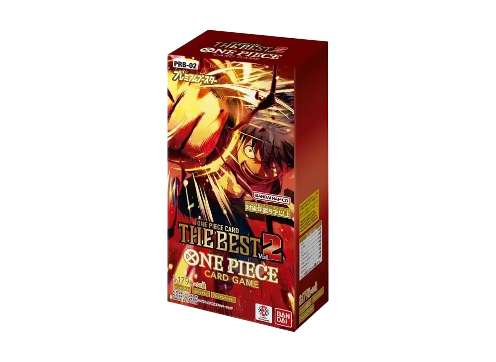 ワンピースカードゲーム プレミアムブースター「ONE PIECE CARD THE BEST vol.2」ボックス