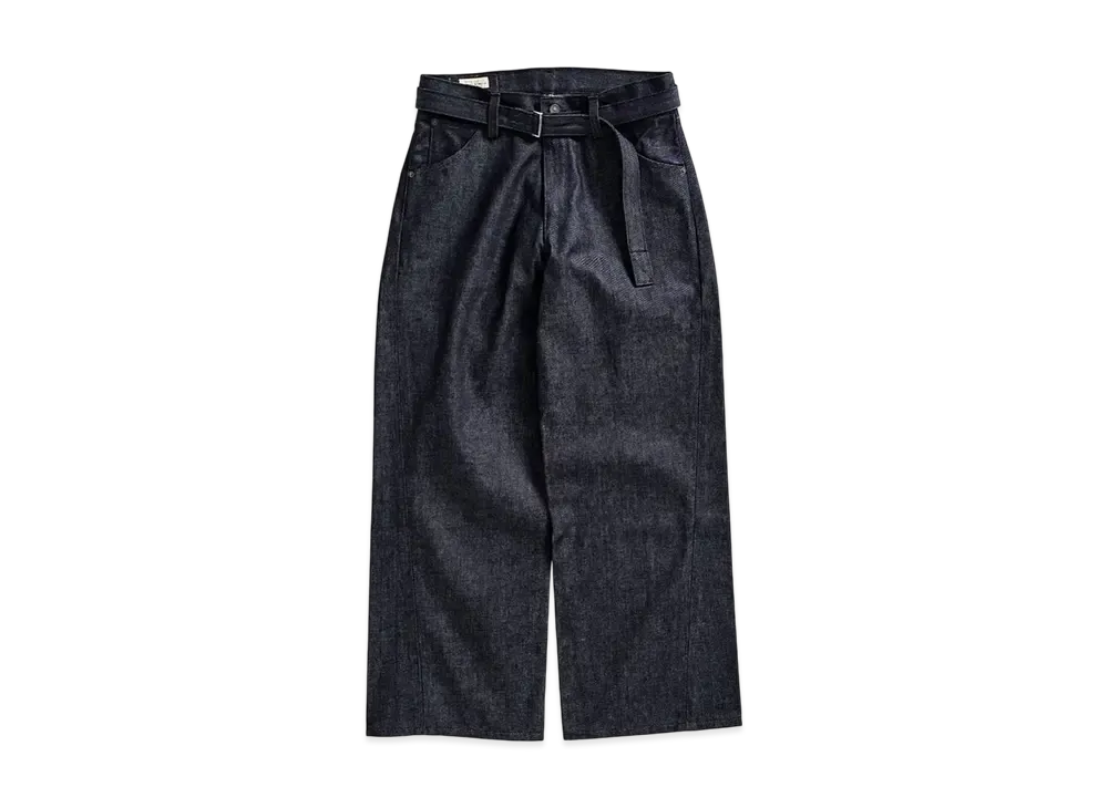 LEVI'S 417 EDIFICE Exclusive Twisted Belted Denim Pant "Navy"