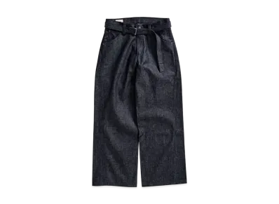 LEVI'S 417 EDIFICE Exclusive Twisted Belted Denim Pant "Navy"