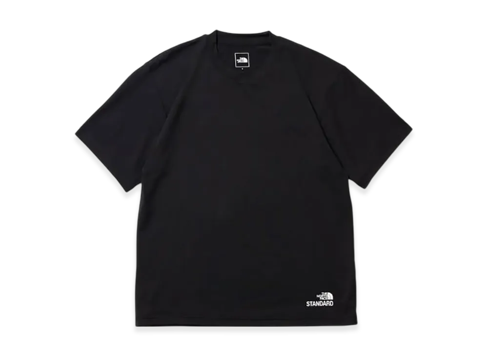 The North Face S/S Standard Hem Logo Tee "Black"