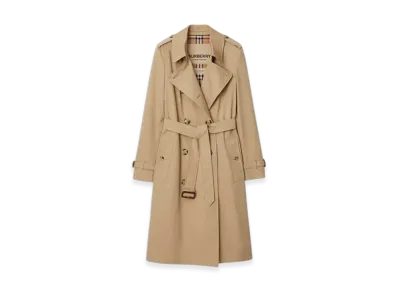Burberry Long Chelsea Heritage Trench Coat "Honey"