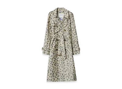 Burberry Long Daisy Lightweight Trench Coat "Eccles"