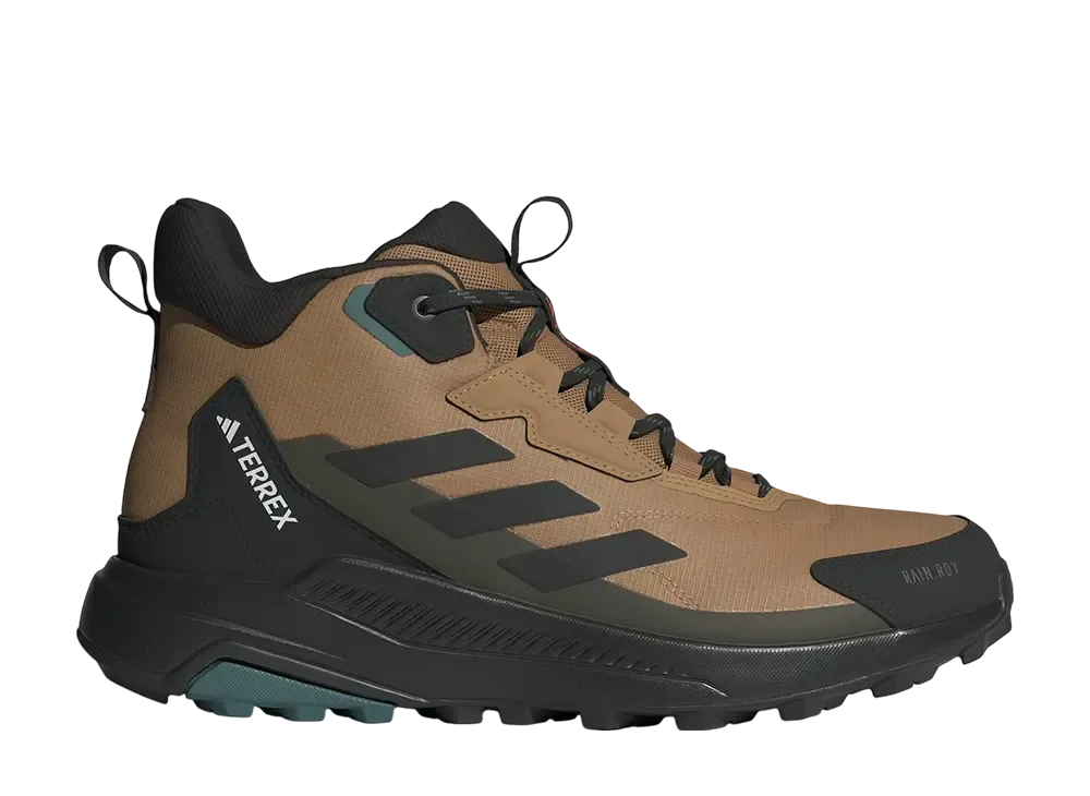 アディダス テレックス エニーランダー ミッド レインレディ ハイキング "カードボード/コアブラック/シャドウオリーブ"