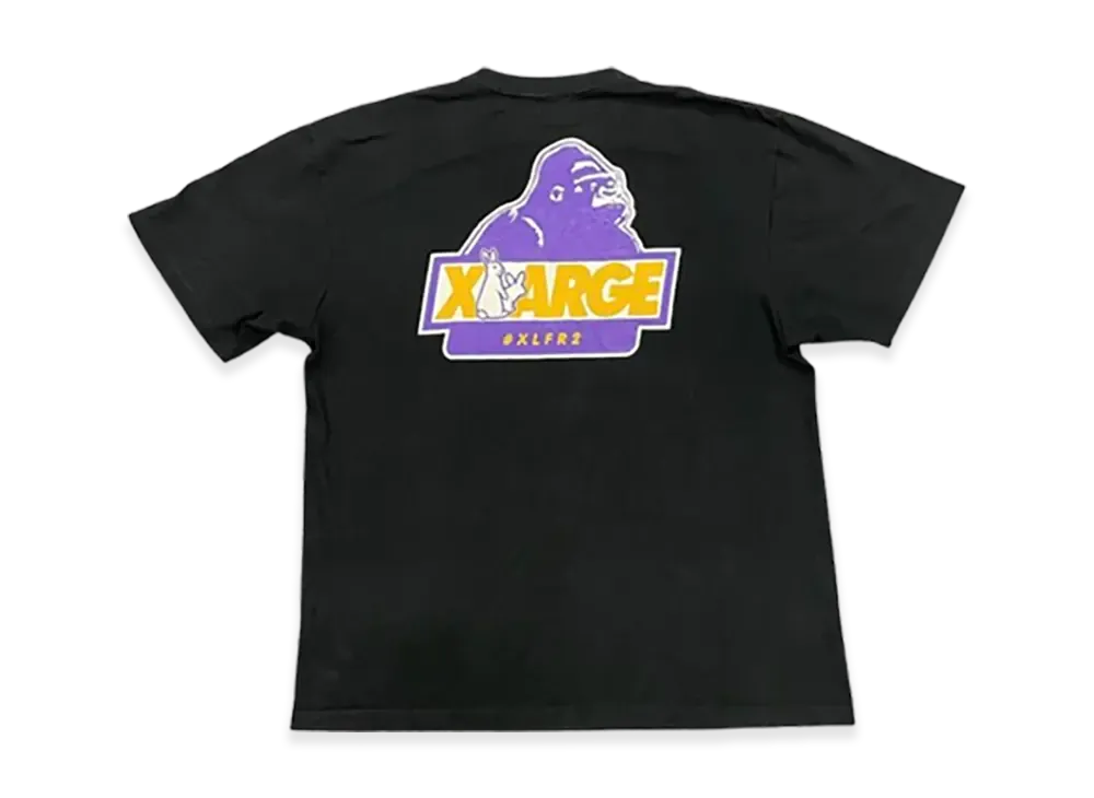 XLARGE x FR2 S/S Tee Rabbit OG Logo "Black"