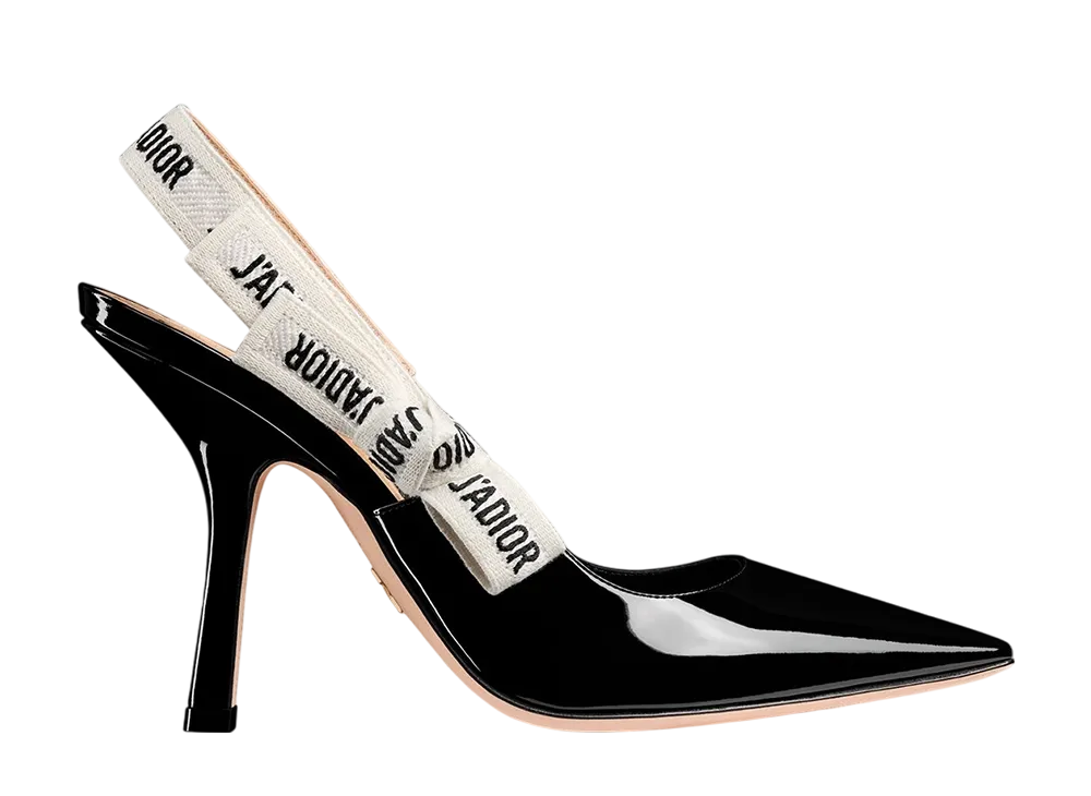 Dior Women's J'Adior Slingback Pumps Patent Calfskin 