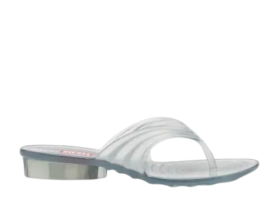 Melissa × Diesel Women's Quantum Thong "Light Grey"