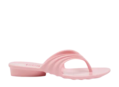 Melissa × Diesel Women's Quantum Thong "Pink/White"