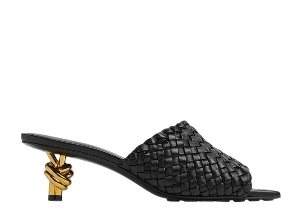 ボッテガヴェネタ ウィメンズ ノット ミュール "ブラック"