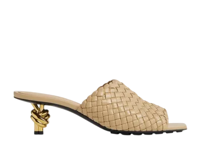 Bottega Veneta Women's Knot Mule "Cane Sugar"