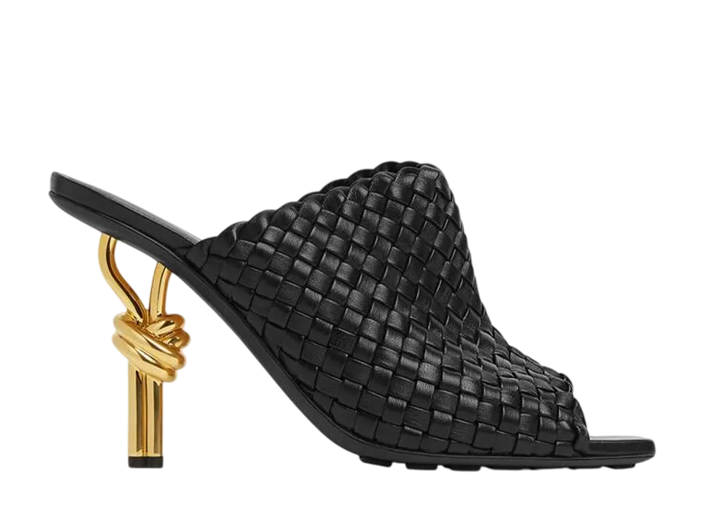 ボッテガヴェネタ ウィメンズ ノット ミュール "ブラック"