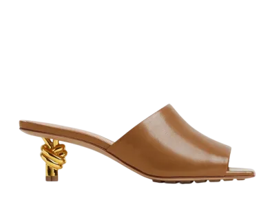 Bottega Veneta Women's Knot Mule "Wood"