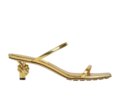Bottega Veneta Women's Knot Mule "Gold"