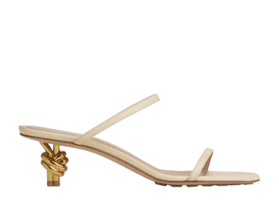 Bottega Veneta Women's Knot Mule "Sea Salt"