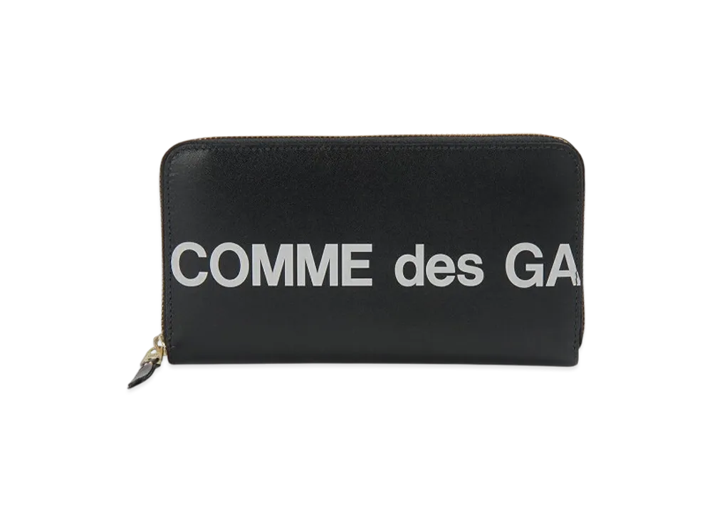 COMME des GARCONS Wallet Huge Logo "Black"