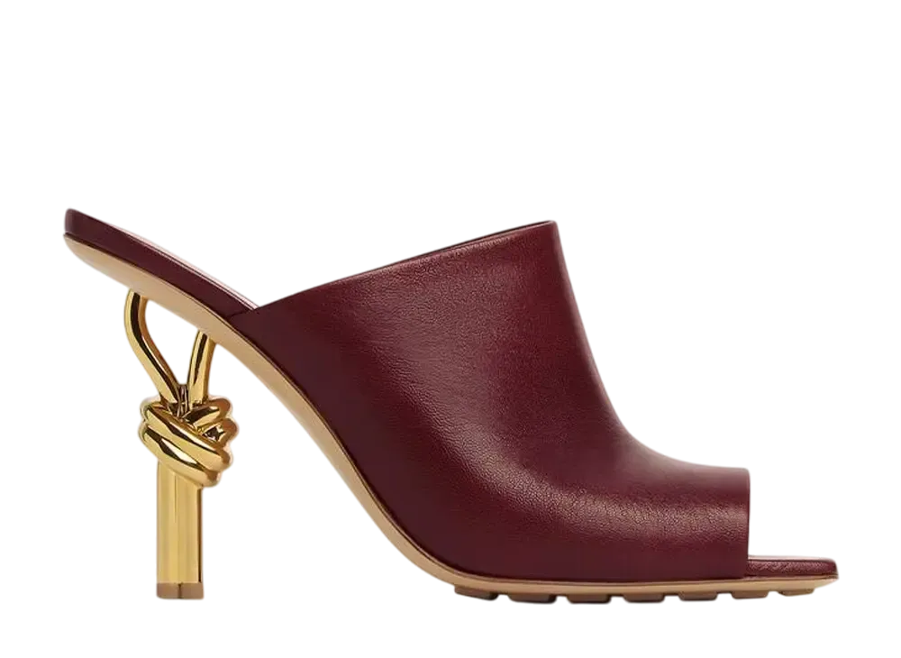 ボッテガヴェネタ ウィメンズ ノット ミュール "メルロー"