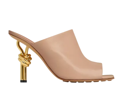 Bottega Veneta Women's Knot Mule "Cipria"