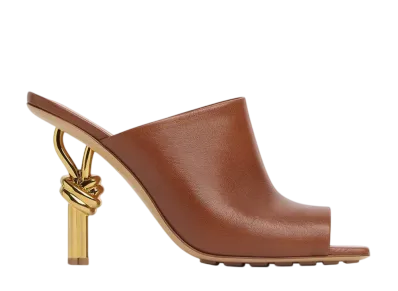Bottega Veneta Women's Knot Mule "Brown Sugar"