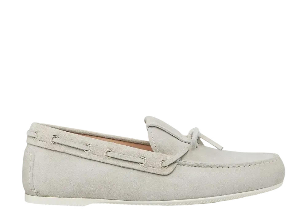 ディオール ウィメンズ ミス ディオール ストリート ローファー スウェードカーフスキン "グレー"