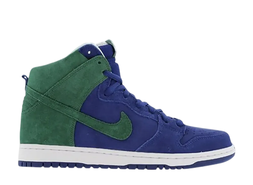 ナイキ SB ダンク ハイ プロ "ディープロイヤル/ノーブルグリーン"