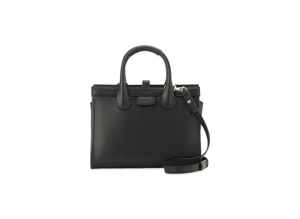Chloe Edith Medium Tote "Black"