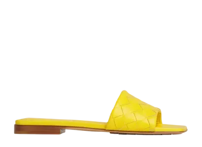 Bottega Veneta Women's Parco Flat Mule "Daffodil"