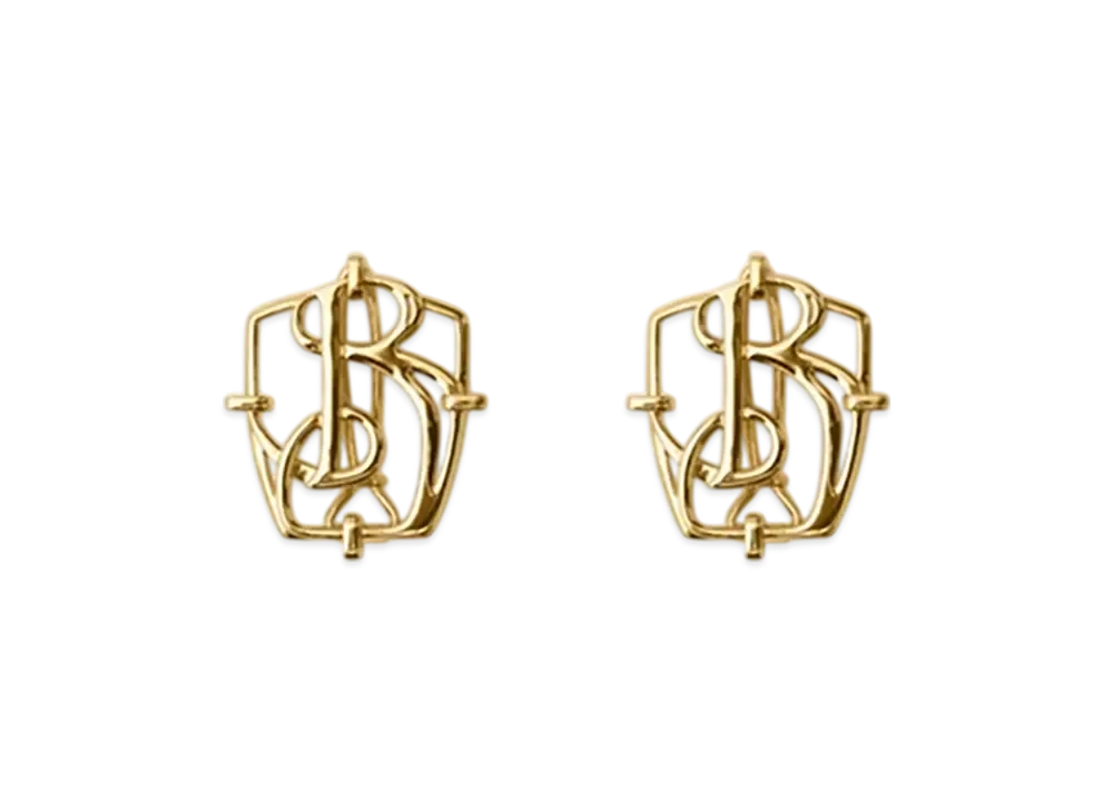 Burberry B Charm Hair Clip "Gold"