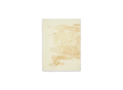 Burberry EKD Wool Scarf "Cotton"